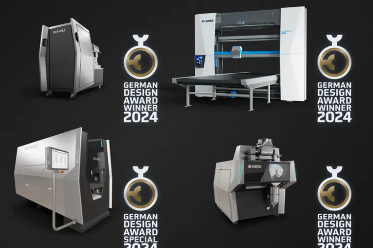 Bild: German Design Award 2024 für Maschinendesigns der d.u.h.Group