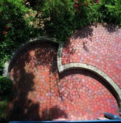 Bild: Die Terrasse – Wohlfühloase im Freien: Original-Pflasterklinker aus Ton gebrannt