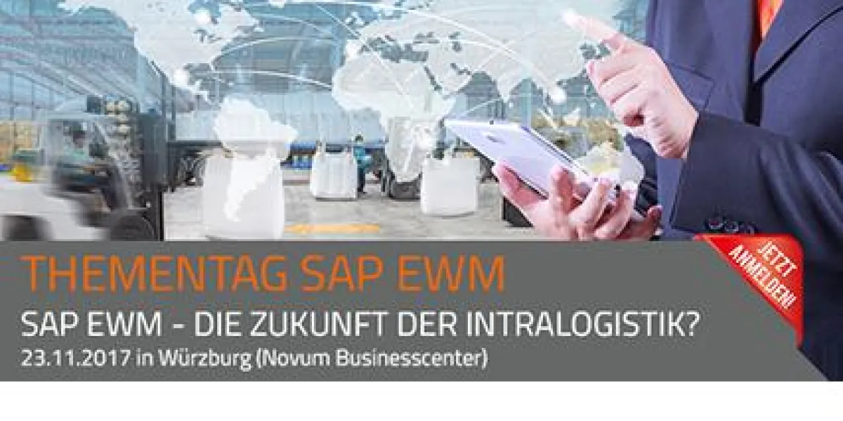 Der Thementag zeigt Lösungen für den Umstieg von SAP WM auf SAP EWM.