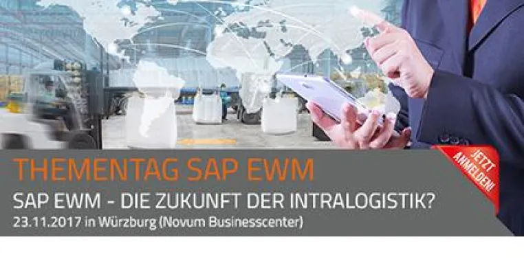 Flexus Thementag: SAP EWM - Die Zukunft der Intralogistik Bild: Flexus Thementag: SAP EWM - Die Zukunft der Intralogistik