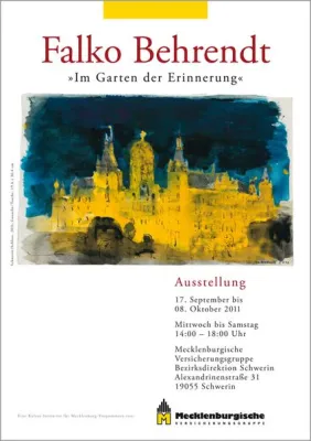 Bild: Kunstausstellung „Im Garten der Erinnerung“ von Falko Behrendt geht in die zweite Runde – nach Schwerin