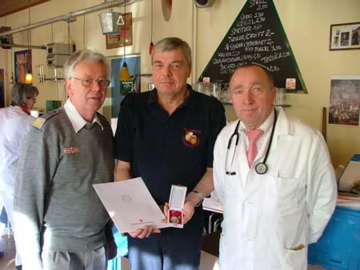 Peter Motsch, Helmut Scheuhammer, Dr. Paul Deren