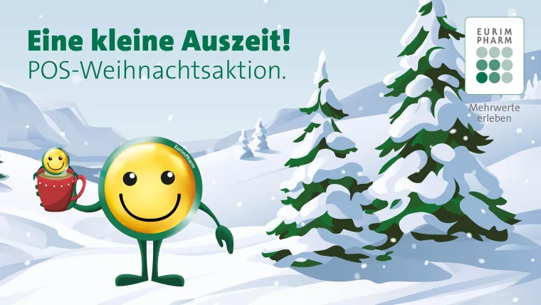Eine kleine Auszeit - Die EurimPharm POS-Weihnachtsaktion Bild: Eine kleine Auszeit - Die EurimPharm POS-Weihnachtsaktion