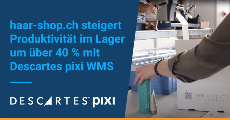 Bild: Schweizer Beauty-Händler haar-shop.ch steigert Produktivität im Lager um über 40 % mit Descartes pixi WMS