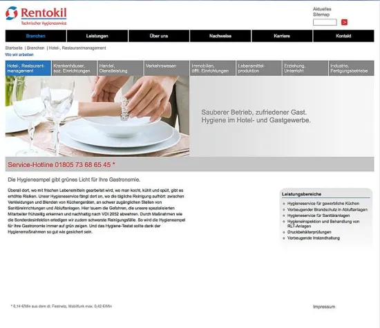 Heithausen & Behler verhilft Rentokil zu neuem Glanz. Bild: Heithausen & Behler verhilft Rentokil zu neuem Glanz.