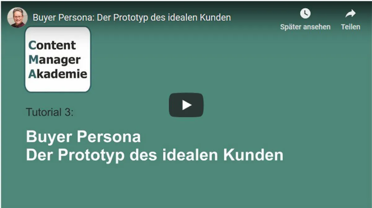 Tutorial 3: Content Manager Akademie