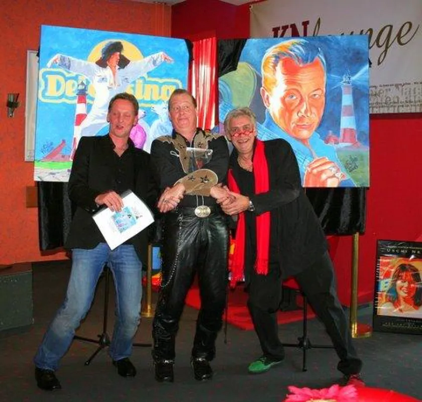 Verleihung des Nord Awards: v.l. Michael Söth, John Barron, Kurt Schulzke
