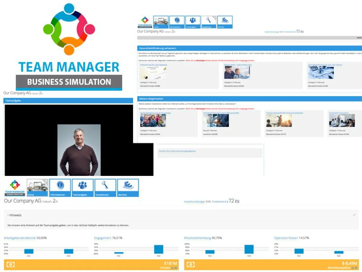 Diversität und Inklusion mit der Team Manager Simulation lernen.