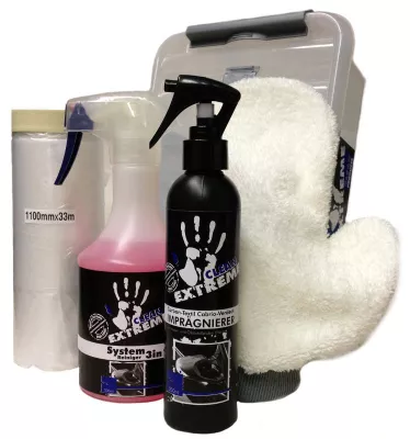 Bild: CLEANEXTREME Carbon-Textil Cabrio-Verdeck IMPRÄGNIERER