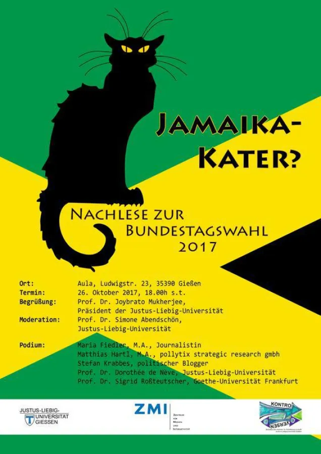 Plakat zur Veranstaltung (ZMI/JLU)