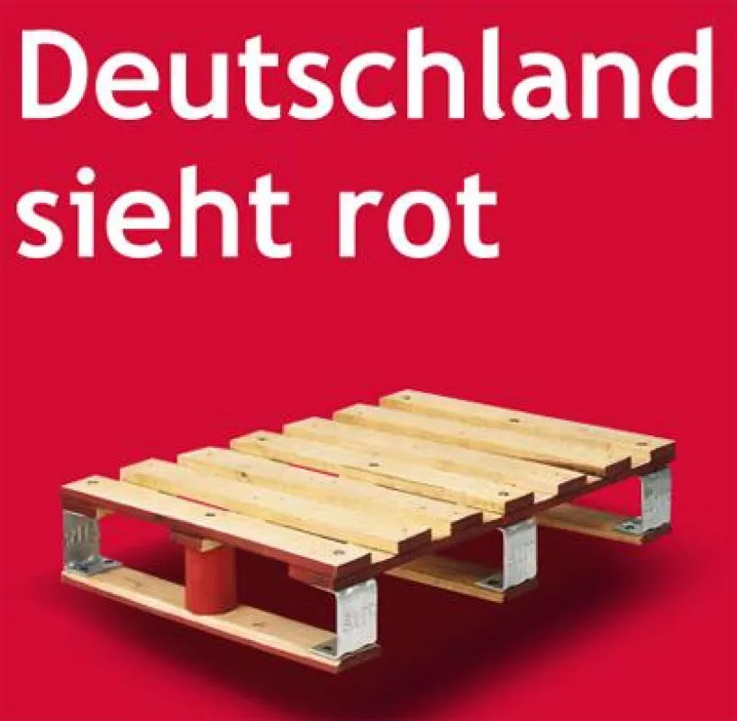 Deutschland sieht rot – das alternative Paletten-Pooling-System