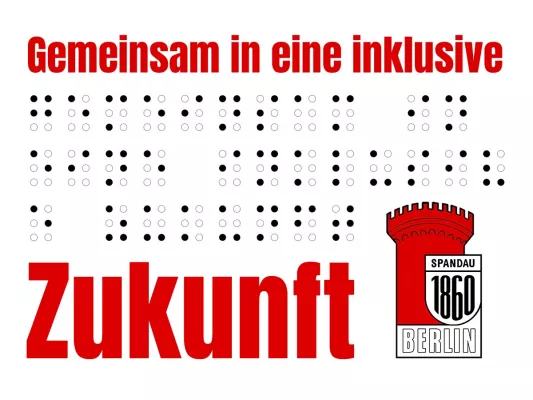 Bild: Der TSV Spandau 1860 e.V. nimmt erste blinde Mitglieder in ehrenamtliche Funktionen auf!