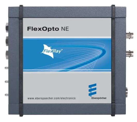 Bild: Optische Übertragungsstrecke (LWL) für FlexRay-, CAN- und LIN-Netzwerke