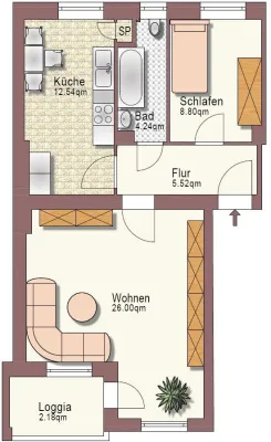 Bild: Vermessungsspezialist bietet preiswerte Wohnungsgrundrisse