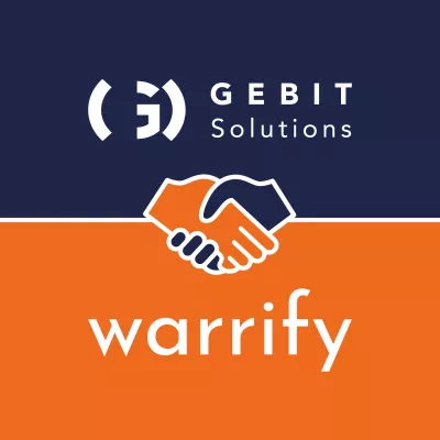 Bild: Der digitale Beleg als Kunden-Touchpoint! GEBIT Solutions und warrify starten Partnerschaft.