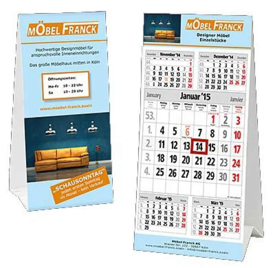 5 Monate auf einmal, standig im Blick