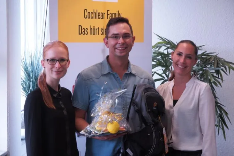 Cochlear Familie in Deutschland begrüßt 10.000. Mitglied Bild: Cochlear Familie in Deutschland begrüßt 10.000. Mitglied