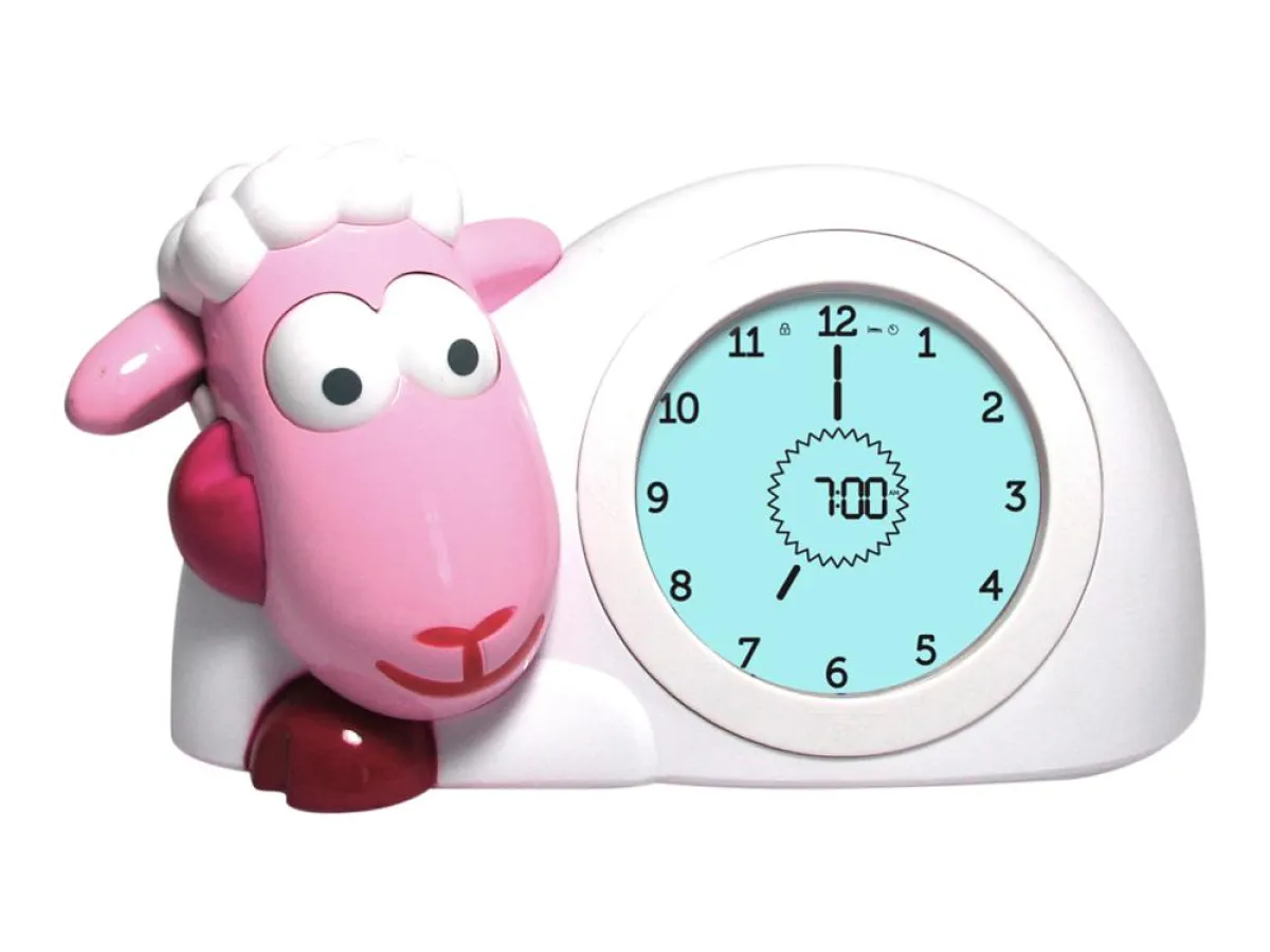 Der Schlaftrainer SAM ist ab sofort auch in Weiß-Pink und Weiß-Blau erhältlich