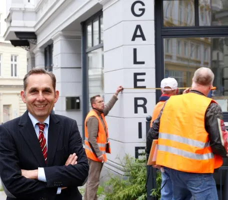 Bild: Die Hamburger galerie carstensen sucht Werke von Heinz Glüsing und Fritz Flinte sowie von Fritz Fleer