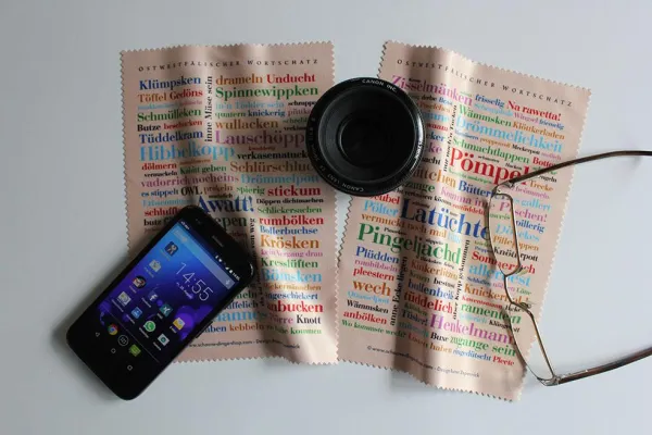 Bild: Klare Sicht mit Reinigungstüchern und dem ostwestfälischen Wortschatz