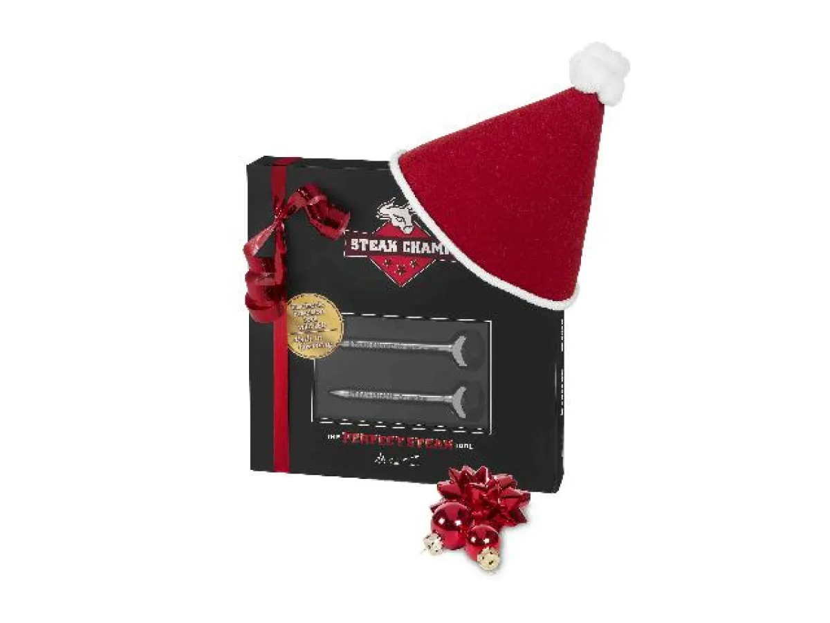 Steak Champs sind das ideale Weihnachtsgeschenk für alle Steakliebhaber