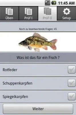 Bild: Angelkurs für Android Smartphones: Mobiles Lernprogramm für die Prüfung des Fischereischeins!