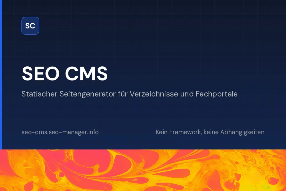 SEO CMS by Alexander Müller (© Alexander Müller)