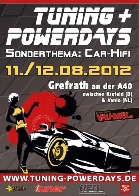 Bild: TUNING + POWERDAYS 2012 am 11. und 12. August in 47929 Grefrath