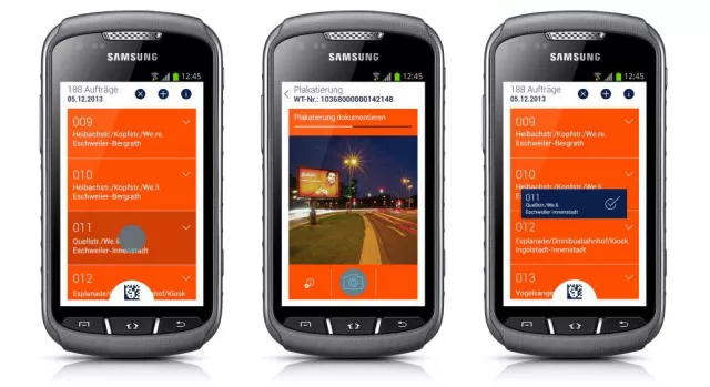 B2B-App von denkwerk unterstützt Ströer bei Wireless Posting Control Bild: B2B-App von denkwerk unterstützt Ströer bei Wireless Posting Control