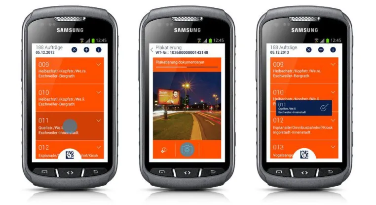 Bild: B2B-App von denkwerk unterstützt Ströer bei Wireless Posting Control