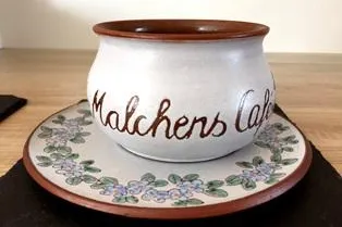 Bild: Ein Künstlerort im Künstlerort: „Café Malchens“ in Ahrenshoop