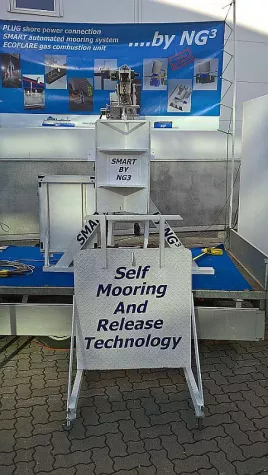 Bild: NG3 releases on the market its “SMART” automated mooring technology