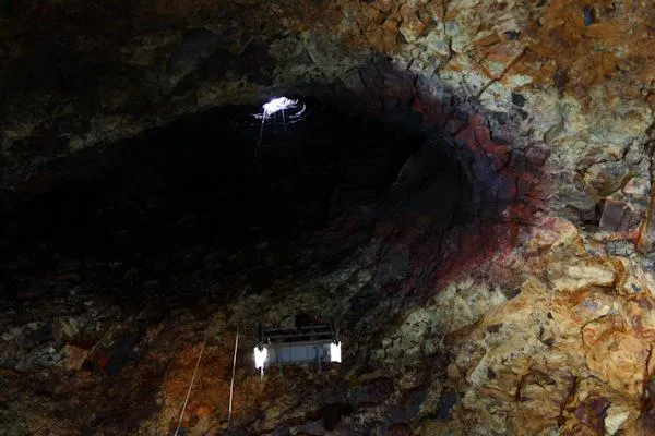 Bild: Exkursion ins Innere eines Vulkans