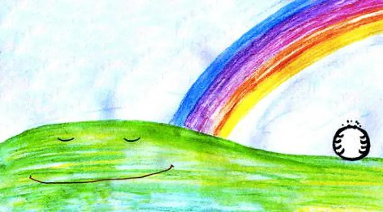 Die Abenteuer der hüpfenden Rollspinne Purzel Bild: Die Abenteuer der hüpfenden Rollspinne Purzel