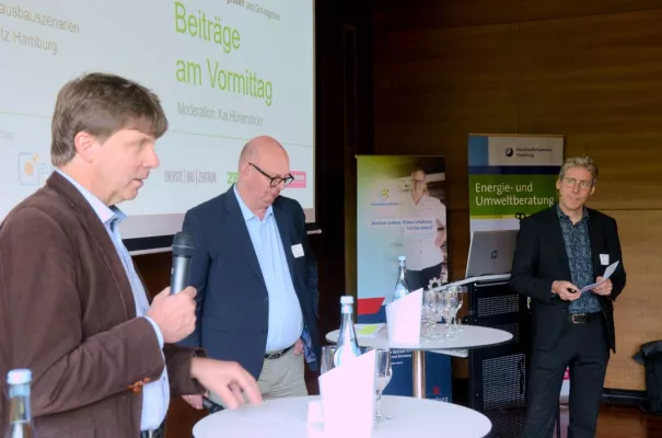 Bild: Housewarming 2023 von Gasnetz Hamburg und der Handwerkskammer Hamburg zur Wärmewende und Klimaschutz-Gesetzen