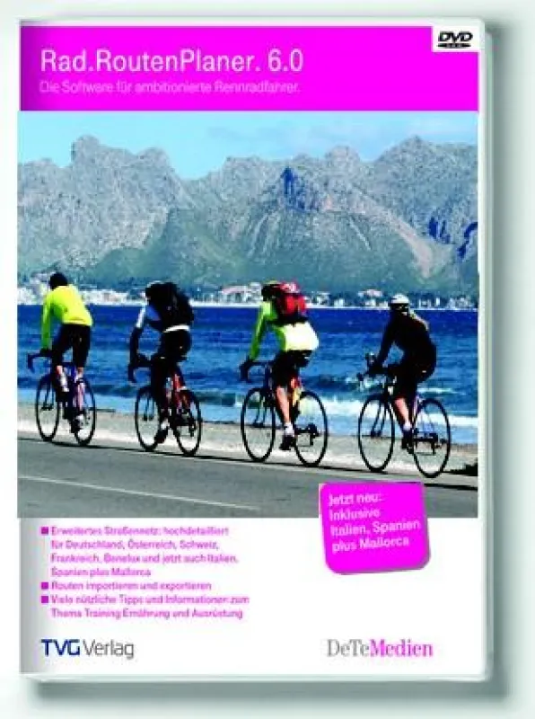 Für die perfekte Vorbereitung eines Radurlaubs gibt es jetzt die neue Ausgabe des Rad.RoutenPlaner. 7.0.