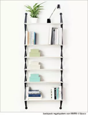 Bild: Aufhänger backpacker: Neues Regalsystem von fifti fifti products