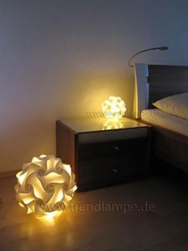 Bild: Designerlampe zum selbst gestalten