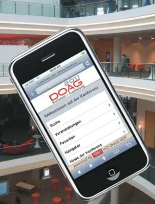 Bild: TEAM entwickelt Konferenz-Guide für die DOAG Konferenz + Ausstellung