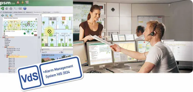 primion-Gefahrenmanagementsystem erhält VdS-Zulassung Bild: primion-Gefahrenmanagementsystem erhält VdS-Zulassung