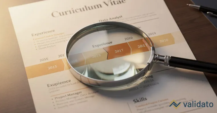 Gap-Analyse im Recruiting: Risiken in Bewerbungsschreiben und CV frühzeitig erkennen Bild: Gap-Analyse im Recruiting: Risiken in Bewerbungsschreiben und CV frühzeitig erkennen