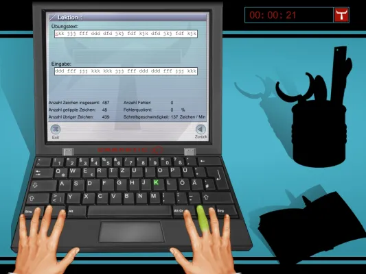 Bild: Tastenteufel 1.0: 10-Finger-Tippen lernen in 38 Lektionen