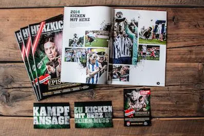 Herzensangelegenheit – Neue Monarchie unterstützt KICKEN MIT HERZ Bild: Herzensangelegenheit – Neue Monarchie unterstützt KICKEN MIT HERZ