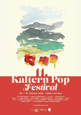 Der Vorverkauf für das 11. Kaltern Pop Festival startet Bild: Der Vorverkauf für das 11. Kaltern Pop Festival startet