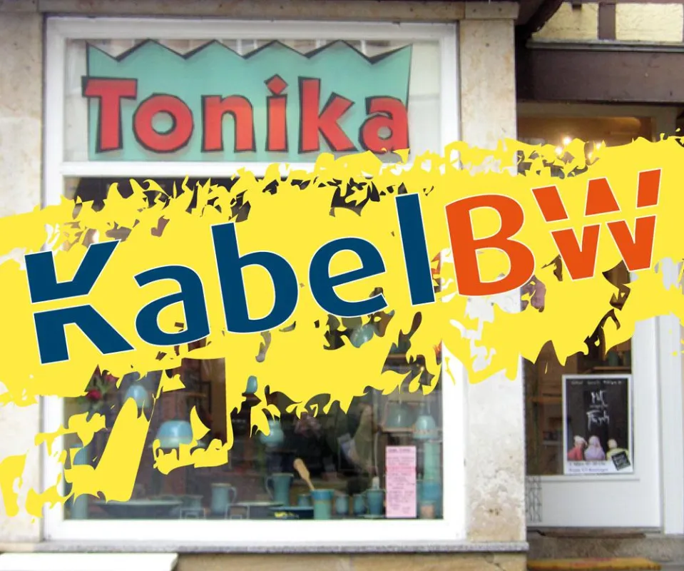 Tonika geht - Kabel BW Shop kommt in Tübingen