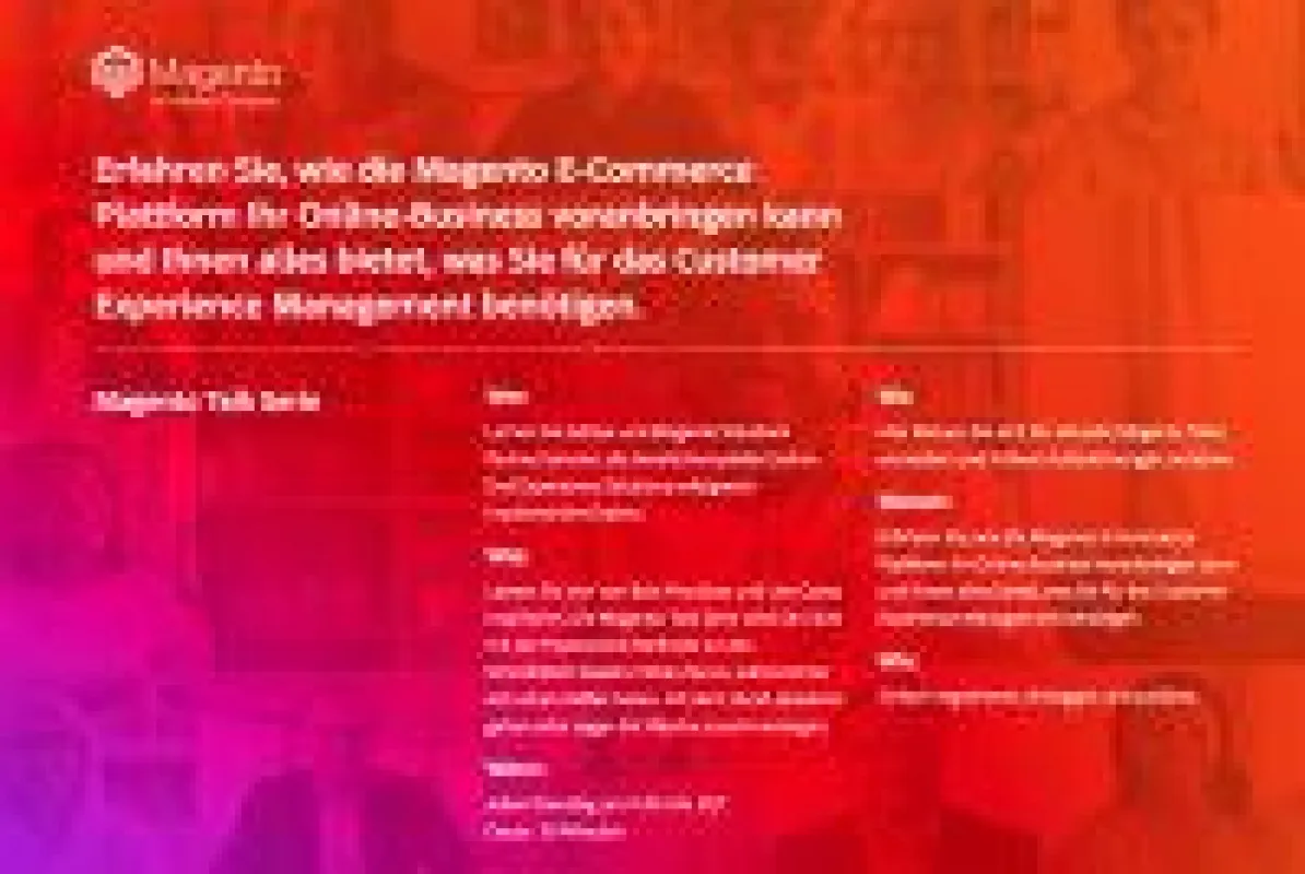 Magento Talk Serie