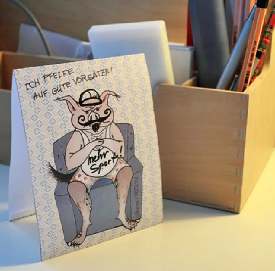 Innerer Schweinehund bezwingen leicht gemacht! Die Anleitung dazu gibt es auf www.szeno-prisma.de