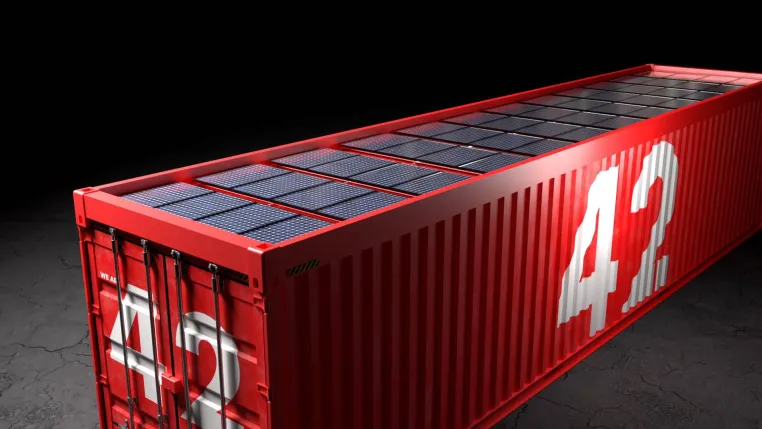 Bild: Hyperintelligenter Container auf der transport logistic