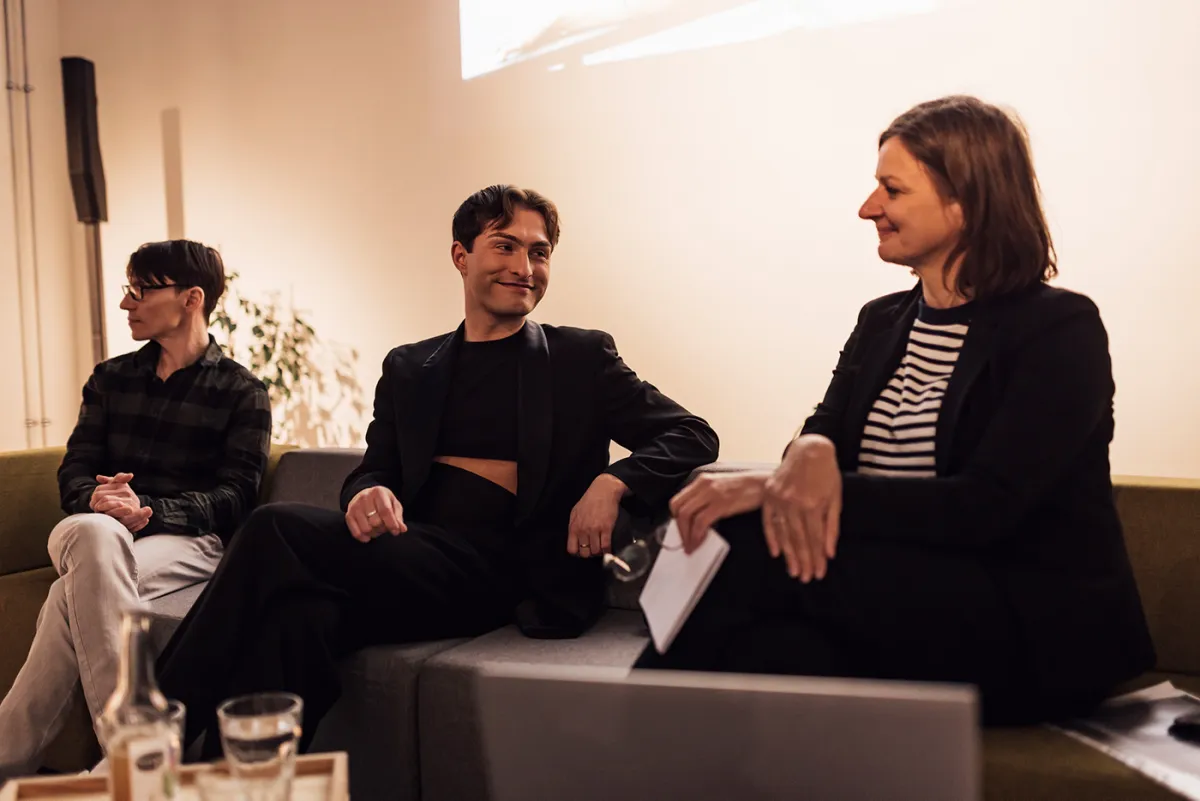 Mister Matthew zu Gast beim Presseclub Dresden. (© Vanessa Thiel)