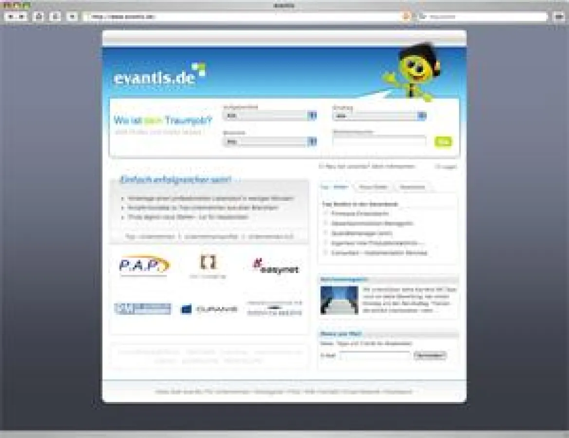 Startseite evantis.de